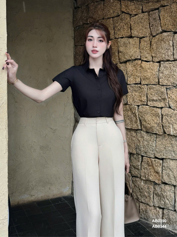 QUẦN DÀI ỐNG SUÔNG RỘNG AB0344