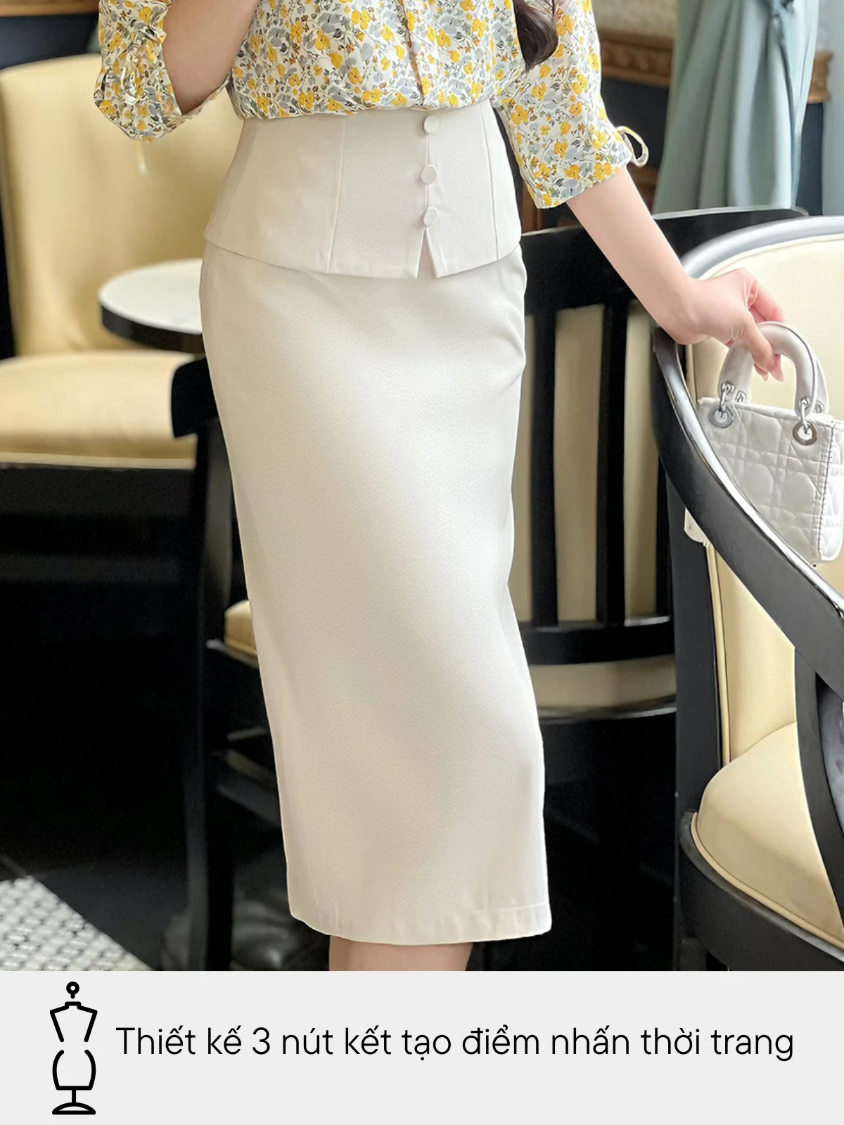 CHÂN VÁY 3 NÚT KẾT AL0661