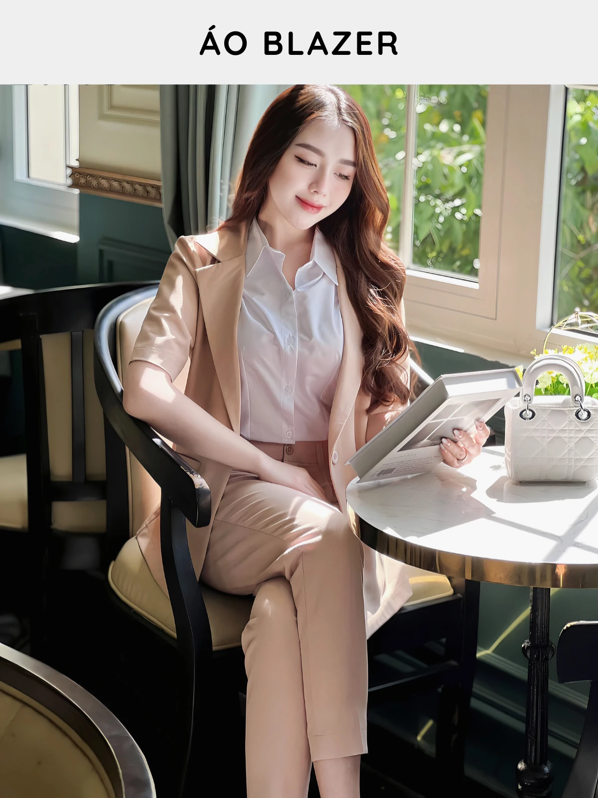 ÁO BLAZER FORM SUÔNG CƠ BẢN AB0430