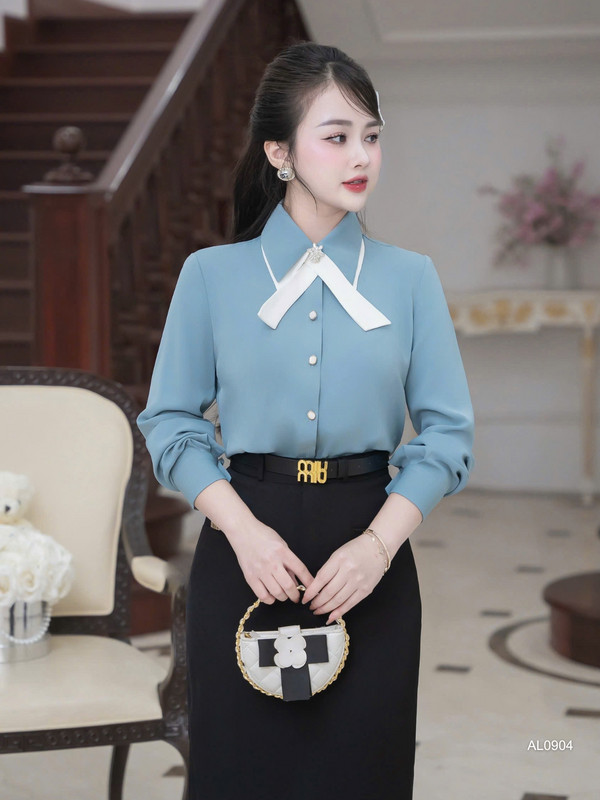 ÁO SƠ MI TAY DÀI AL0904