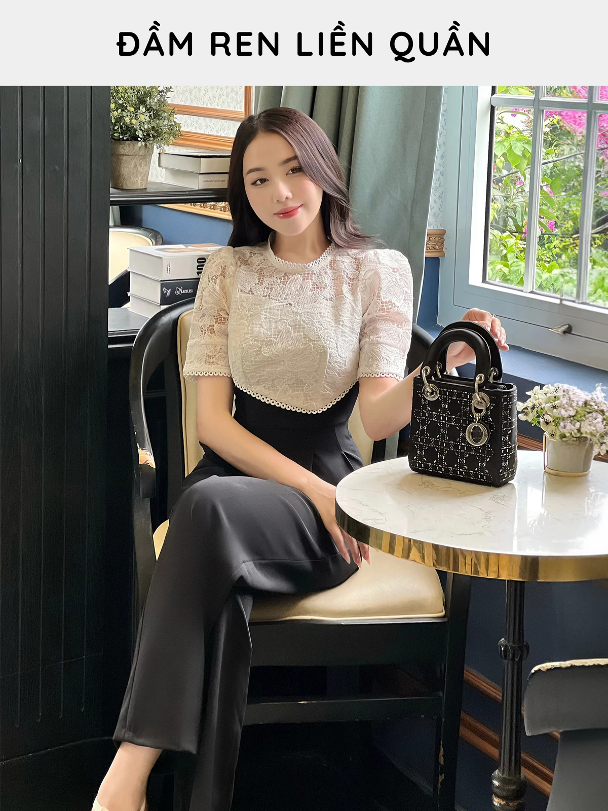 ĐẦM REN LIỀN QUẦN AL0657