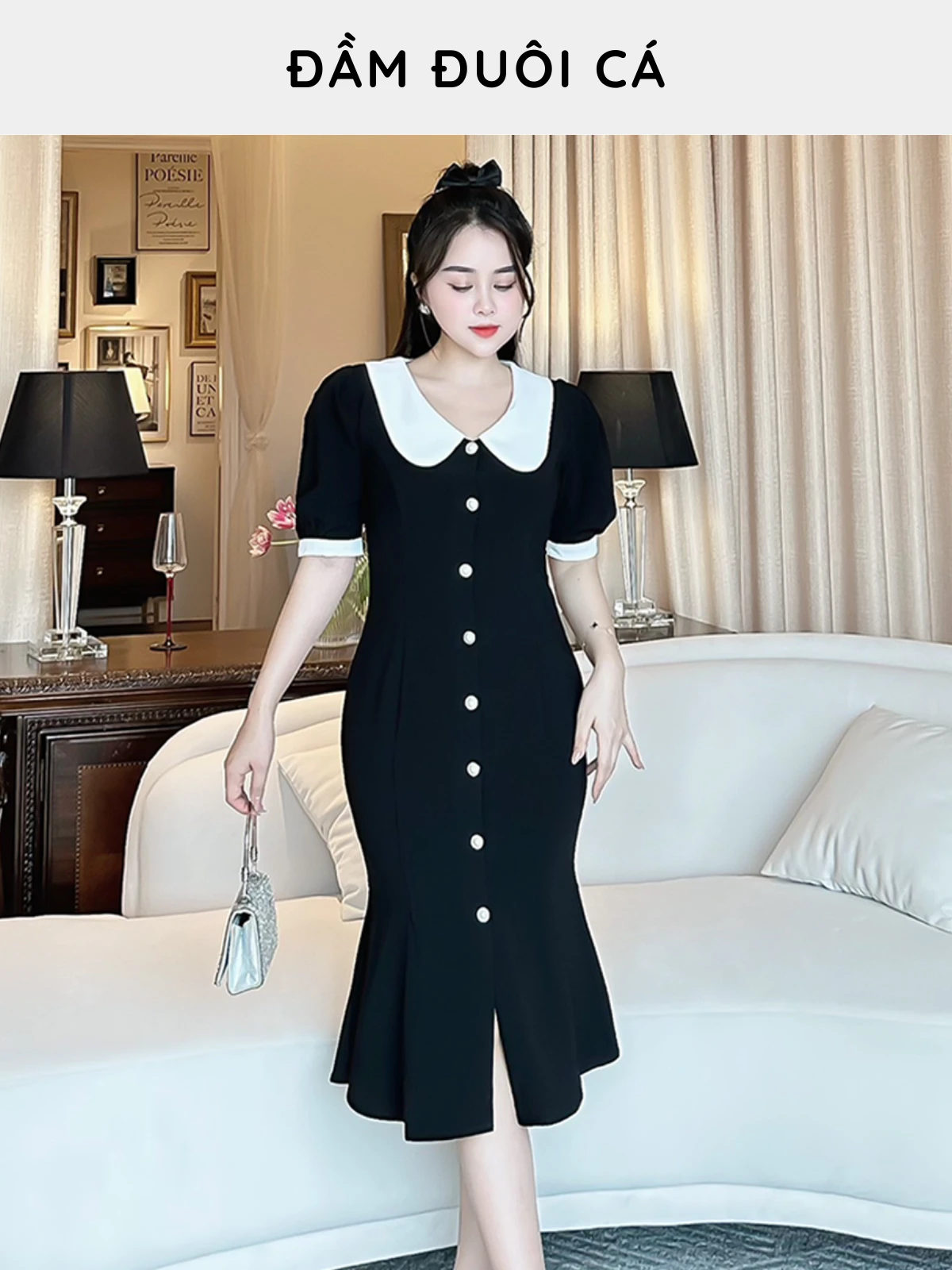 ĐẦM ĐUÔI CÁ AB0421