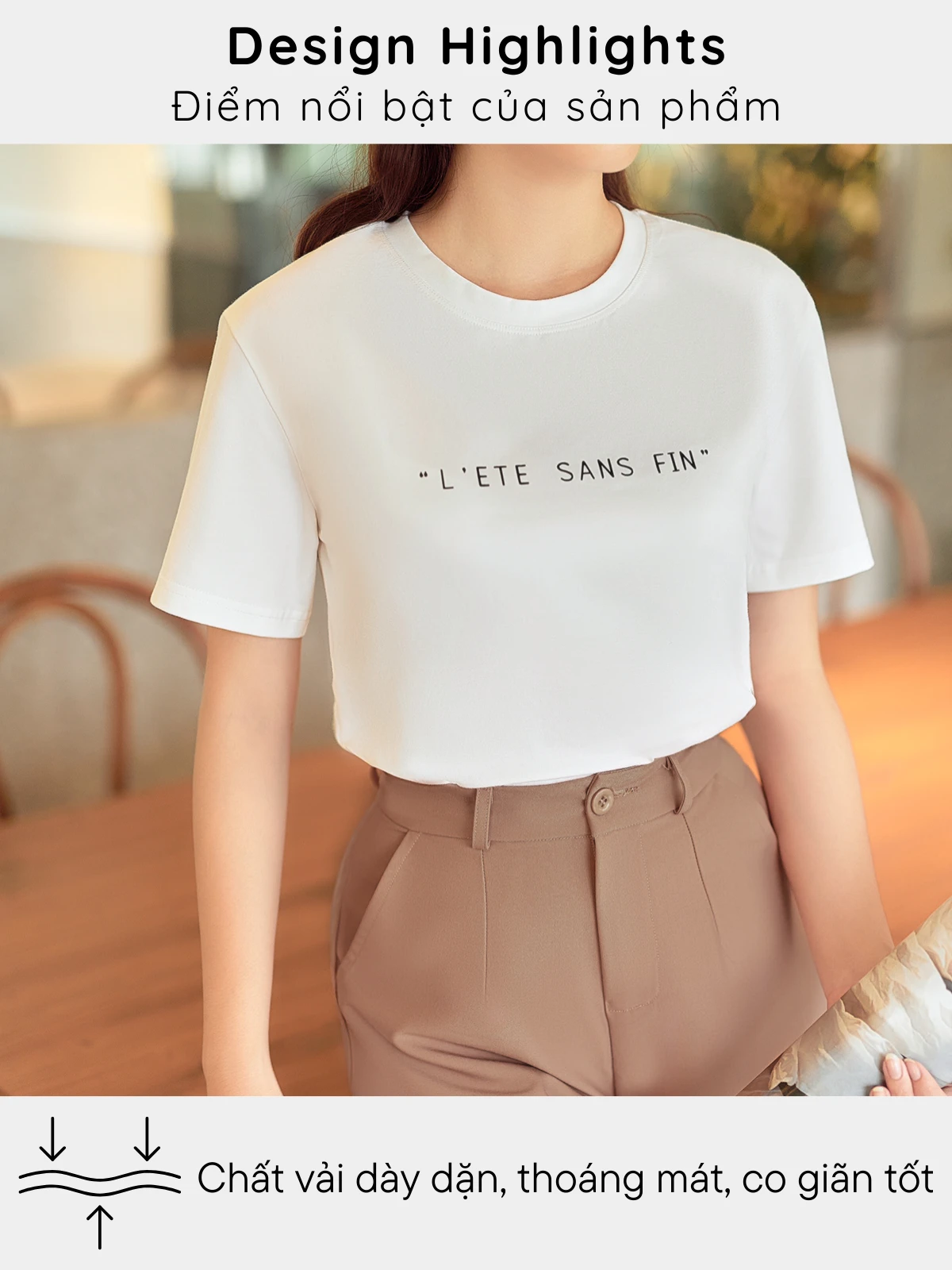 ÁO THUN COTTON 4 CHIỀU AB0374