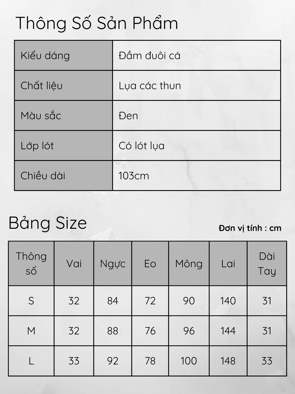 ĐẦM ĐUÔI CÁ AB0421