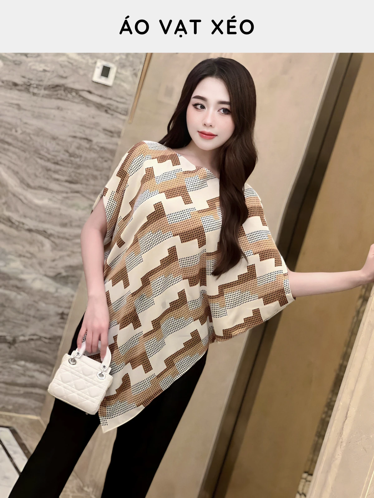 ÁO VẠT XÉO TK0016