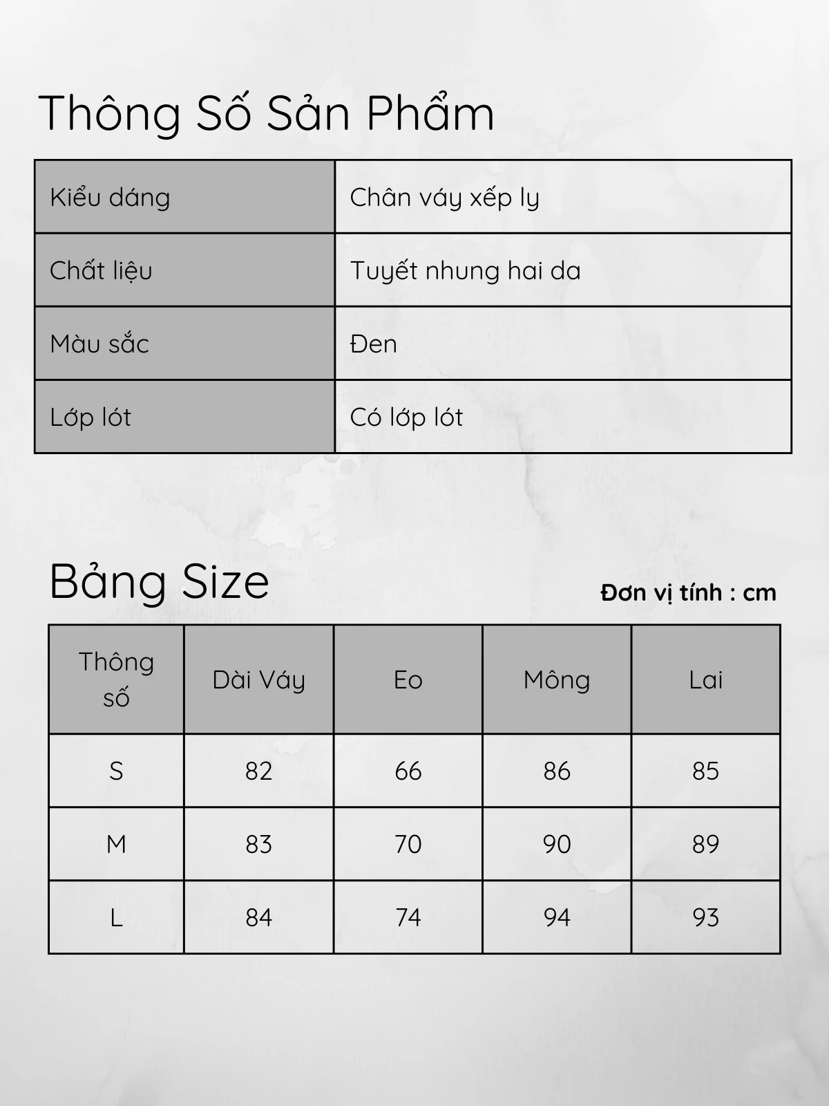 CHÂN VÁY XẾP LY AL0665