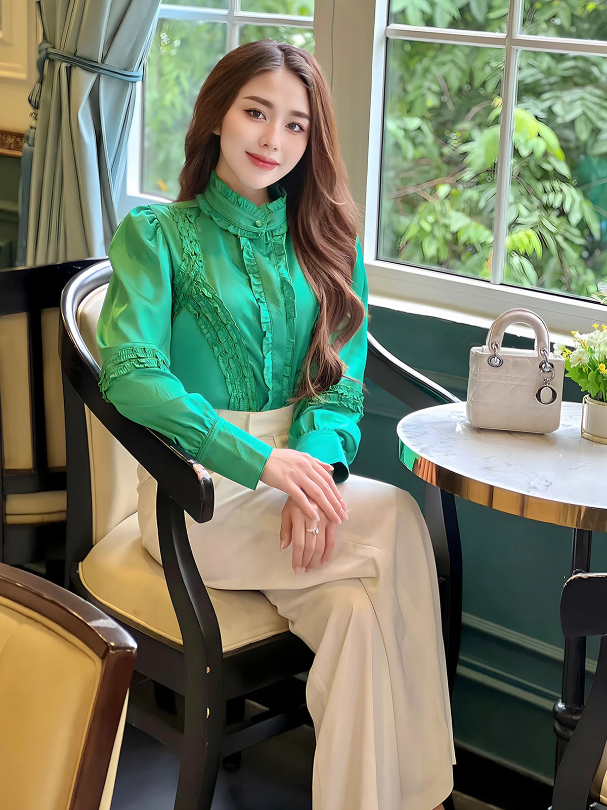 QUẦN TÂY ỐNG SUÔNG RỘNG HI0001