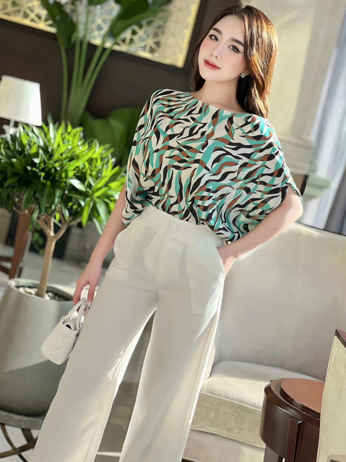 ÁO VẠT XÉO TK0016