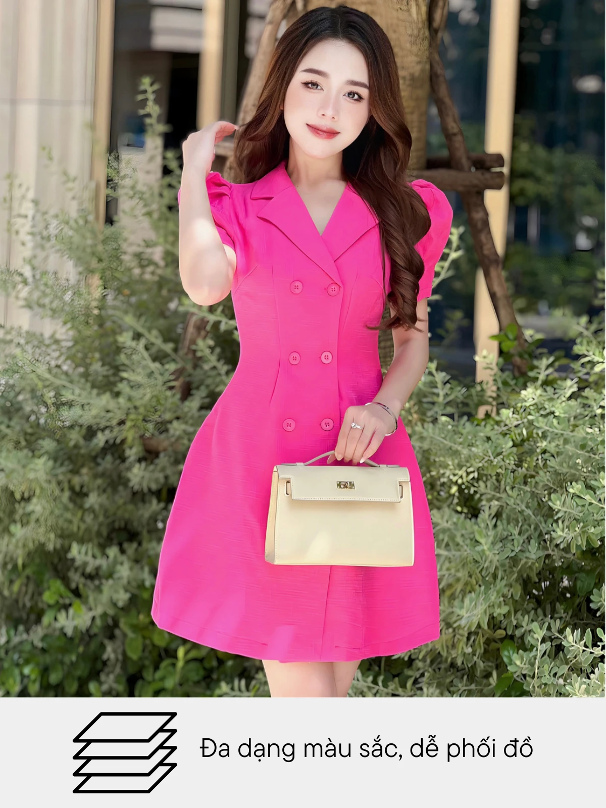 ĐẦM NGẮN CHỮ A AB0382