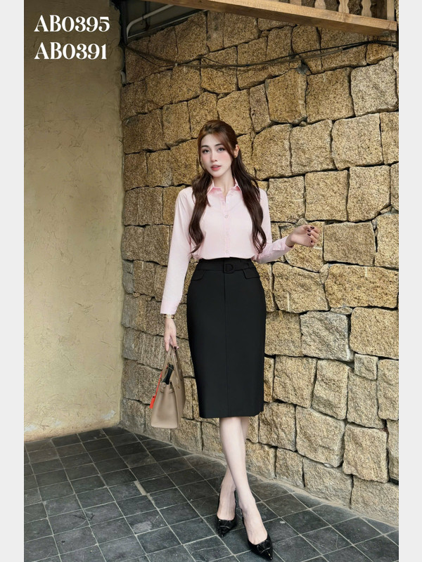 SƠ MI CƠ BẢN TAY DÀI AB0391