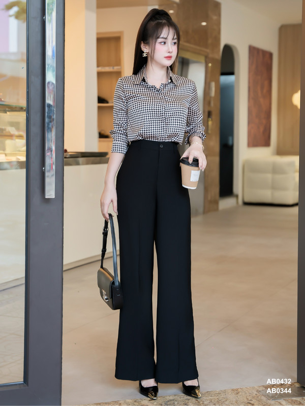 QUẦN DÀI ỐNG SUÔNG RỘNG AB0344