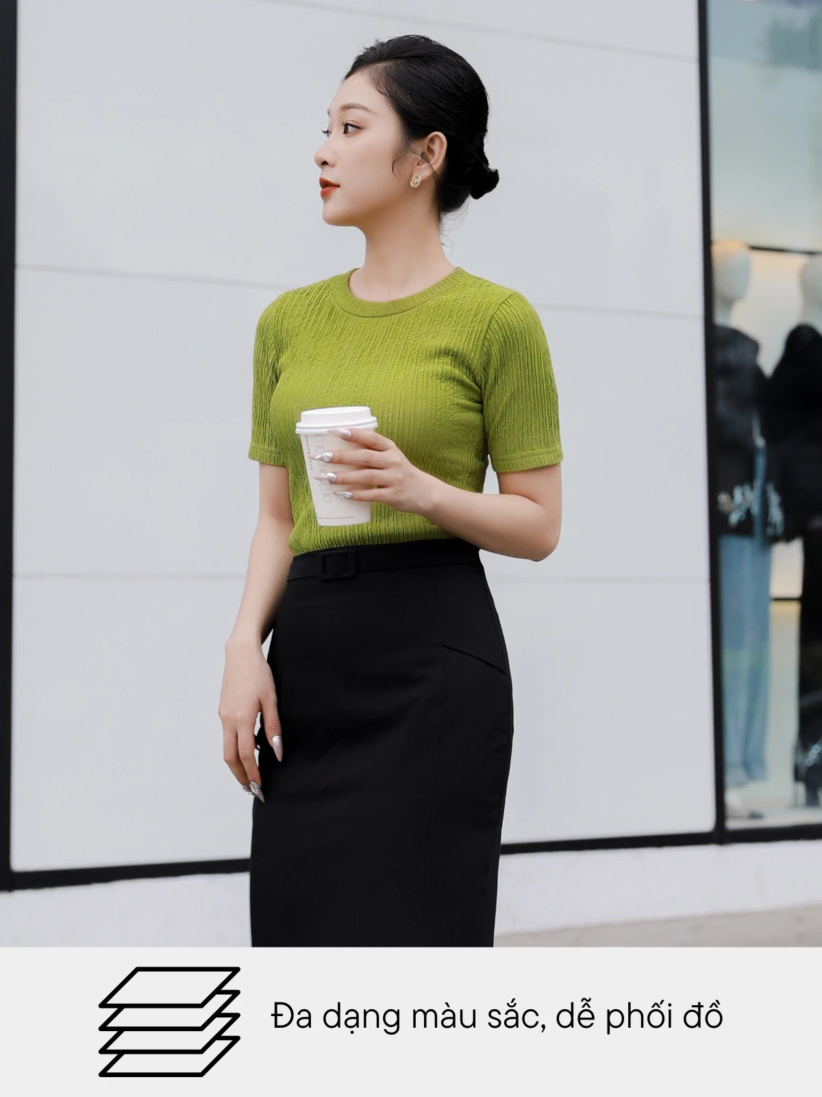 ÁO THUN XỐP FORM ÔM AB0338