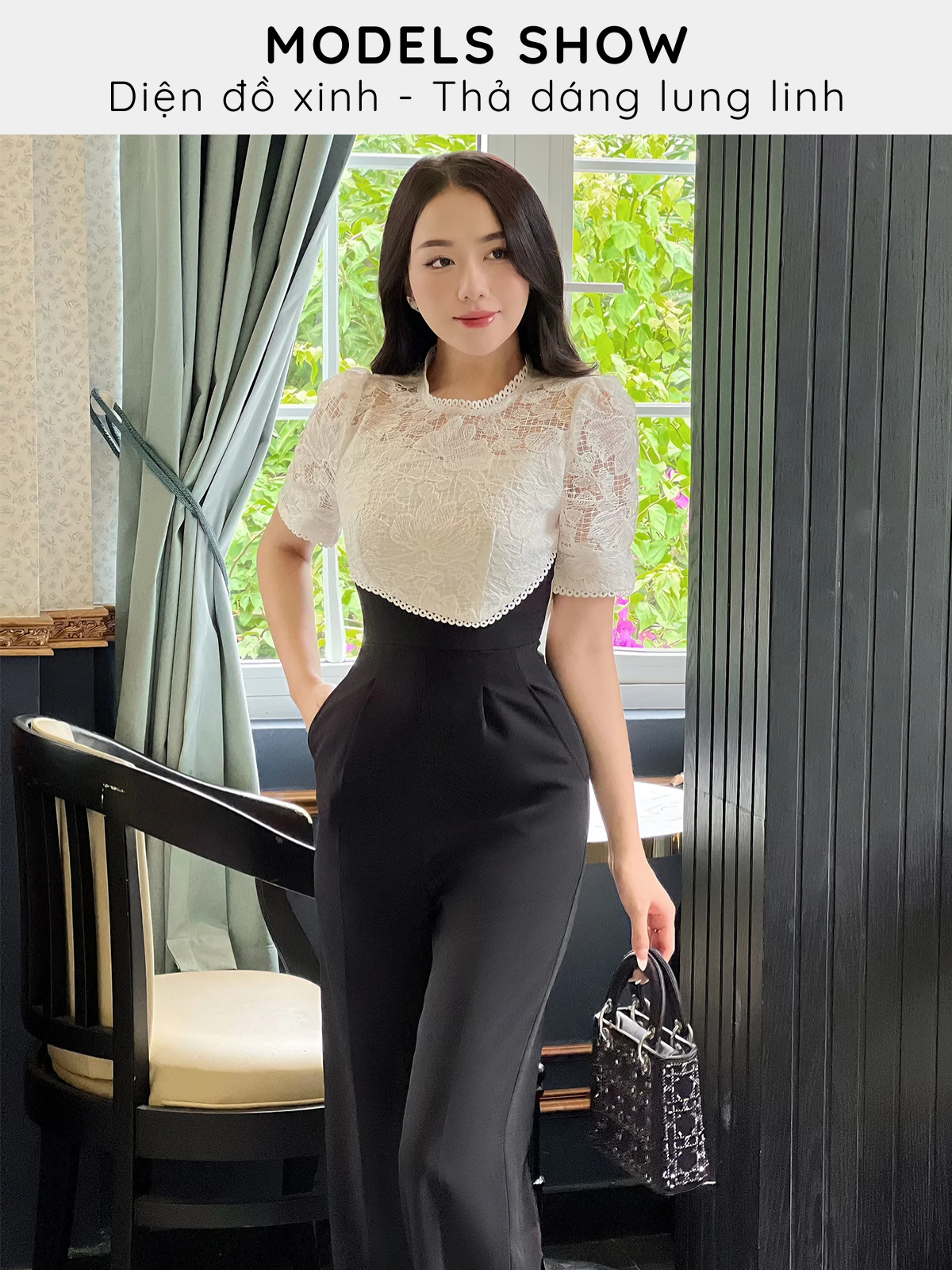 ĐẦM REN LIỀN QUẦN AL0657