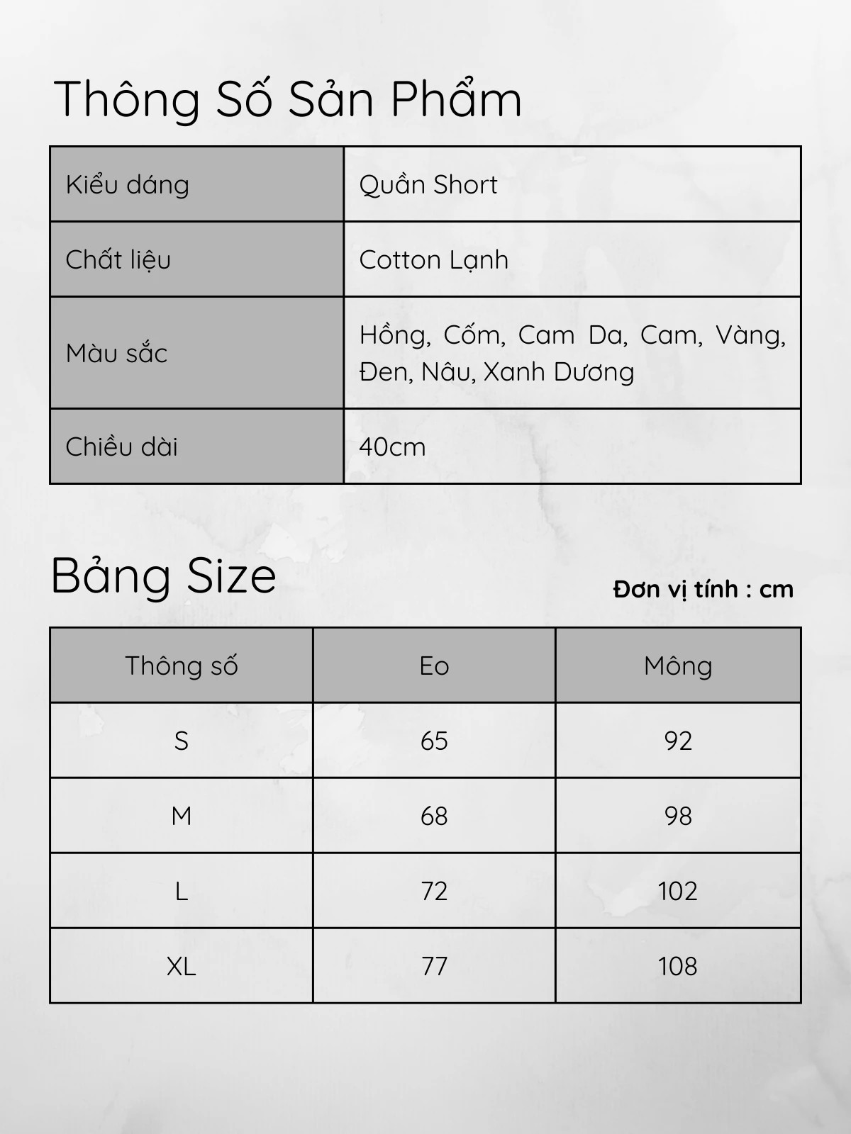 QUẦN SHORT AB0397